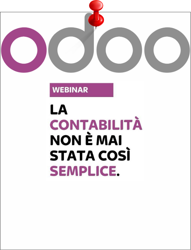 Webinar "La contabilità gestita con Odoo"