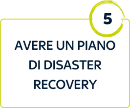 timeline punto 5 sicurezza